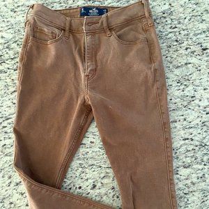 Hollister High Rise Vintage Flare Jeans - Brown W32 L32 Size 3